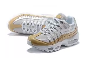 nike air max 95 femme multicolor gold white